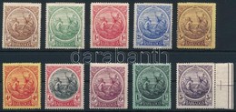 * 1916 Forgalmi 10 Klf Bélyeg Mi 96-98, 100-105, 107 - Altri & Non Classificati