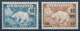 ** 1956 Forgalmi: Jegesmedve Sor Mi 37-38 - Altri & Non Classificati