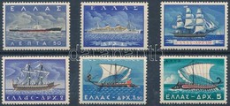 ** 1958 Hajók Sor Mi 668-673 - Other & Unclassified