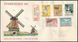 1961 Madarak Sor FDC-n 760-764 - Other & Unclassified