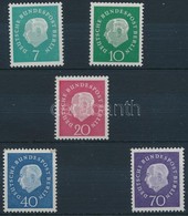 ** 1959 Forgalmi Sor Mi 182-186 - Autres & Non Classés