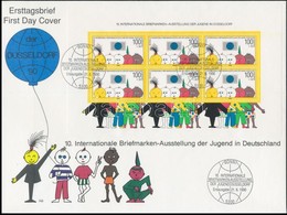 1990 Nemzetközi Bélyegkiállítás, Düsseldorf Blokk Mi 21 - Altri & Non Classificati