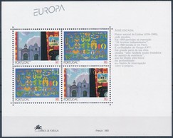 ** 1993 Europa CEPT: Kortárs Művészet Blokk Mi 93 - Andere & Zonder Classificatie