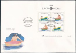 1989 Europa CEPT, Gyerekjátékok Blokk Mi 10 - Sonstige & Ohne Zuordnung