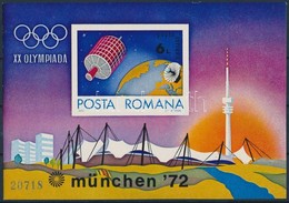 ** 1972 Nyári Olimpiai Játékok, München (II.) Blokk Mi 98 - Andere & Zonder Classificatie