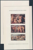 ** 1977 Rubens Festmény Sor De Luxe Blokkokban Mi 452-457 - Andere & Zonder Classificatie