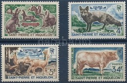 ** 1964 Forgalmi: állatok Sor Mi 408-411 - Autres & Non Classés