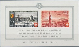 ** 1942 Genf 2000 éves Vágott Blokk Mi 7 - Altri & Non Classificati