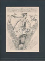 Tiburce De Mare (1840-1900): Raffaello Után, 2 Db Rézmetszet, Papír, Jelzett A Rézmetszeten, 21,5×16 Cm - Prenten & Gravure