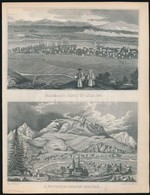 Cca 1853 Kubinyi Ferenc: Magyarország és Erdély Képekben C Munkából: Máramaros-Sziget és Szlatina, A Pietroszai Havasok  - Estampes & Gravures