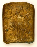 Darumotívumos Dekoratív Réz Tálka, 13×17,5 Cm - Sonstige & Ohne Zuordnung