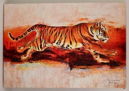 Tigris Nyomat Vásznon, 68×98 Cm - Andere & Zonder Classificatie