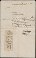 1897 Nezsider, Erdőkezelési Járulék Utalvány Szelvény Okmányon - Zonder Classificatie