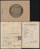 1922-1944 3 Db Okmány (Kárpáti Villamosművek Rt., M. Kir. Rádiónyilvántartó Hivatal, Emil Elstner) - Zonder Classificatie
