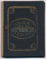 1923 Fényképes BSZKRt. Igazolvány Az 1923-24. Tanévre, Jó állapotban - Zonder Classificatie