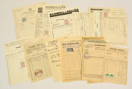 Cca 1930-1940 22 Db Különféle Fejléces Számla - Zonder Classificatie