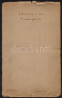 1792 A Szentkirályi Család Nemességigazoló Perének Leírása. 34 Kézzel Beírt Oldal Latin és Magyar Nyelven. - Unclassified