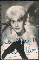 Martine Carol (1920-1967) Francia Színésznő, Szexszimbólum által Dedikált Fotólap / Autograph Signed Photo - Altri & Non Classificati