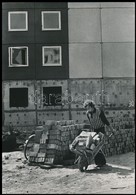 Cca 1968 Kecskeméti életképek, Vincze János (1922-1998) Kecskeméti Fotóművész 3 Db Aláírt, Feliratozott Vintage Fotója,  - Altri & Non Classificati