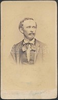 Ormay Ferenc (1835-1876.): énekes, Műfordító Keményhátú Fotója 7x11 Cm - Andere & Zonder Classificatie
