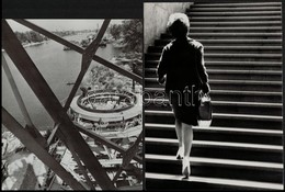 Budapesti Látképek, épületek, életképek Különféle Korokból, 13 Db Vintage Fotó, 12x18 Cm és 20x25 Cm Között - Andere & Zonder Classificatie