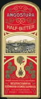 Cca 1910 Angostura Half-Bitter Besztercebányai Első Magyar Gyümölcslepárlás Litho Italcímke, 15,5x6,5 Cm - Reclame