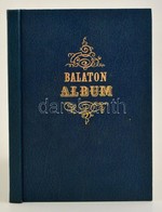 Szerelmey Miklós: Balaton Albuma. Emlék Füred S Környékéről. Pest, 1851, Edelmann Károly. Reprint! Kiadói Műbőr Kötés, J - Other & Unclassified