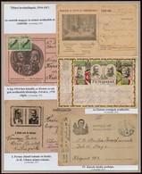 1940 Bolgár I. Világháborús Propaganda Levelezőlapok Gyűjteménye 5 Db Különböző. Ízlésesen Bemutatva (nem Felragasztva!) - Andere & Zonder Classificatie