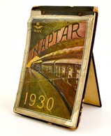 1930 MÁV Asztali Naptár, Sok érdekes Képpel - Zonder Classificatie