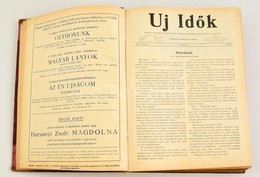 1939 Uj Idők. XLV. évfolyam Első Fele Bekötve Szerk.: Herczeg Ferenc. Félvászon-kötésben - Zonder Classificatie