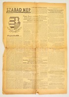 1956 Szabad Nép. MDP Központi Lapja,  XIV. évf. 1956. Október 29., Szakadozott. - Zonder Classificatie