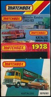 1978-1983 5 Db Matchbox Katalógus - Zonder Classificatie