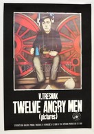1991 Prága, V. Tresnak: Twelve Angry Men Kiállítás Plakát, 57x40 Cm - Other & Unclassified