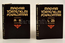 Magyar Történelmi Fogalomtár I-II. Szerk.: Bán Péter. Bp., 1989, Gondolat. Kiadói Egészvászon-kötés, Kiadói Papír Védőbo - Zonder Classificatie