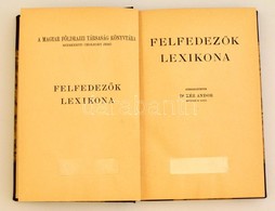 Dr. Kéz Andor (szerk.): Felfedezők Lexikona. Bp., Franklin. Félvászon Kötés, Kissé Kopottas állapotban. - Zonder Classificatie