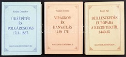 Engel Pál - Kosáry Domokos: Magyarok Európában I-II-III. (Beilleszkedés Európába A Kezdetektől 1440-ig, Újjáépítés és Po - Zonder Classificatie