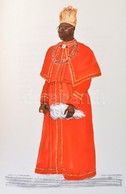 Nigeria In Costume. Hn.,1965, The Shell Company Of Nigeria. Kiadói Egészvászon-kötés, Angol Nyelven. - Zonder Classificatie