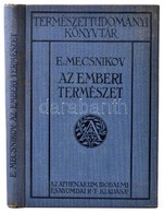 E. Mecsnikov: Az Emberi Természet. Bp., 1913, Athenaeum. Kiadói Egészvászon Kötés, Kissé Kopottas állapotban. - Non Classés