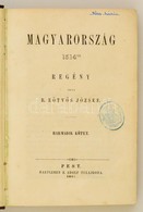 Eötvös József: Magyarország 1514-ben III. Kötet. Bp., 1847, Hartleben K. Adolf, 355 P. Első Kiadás. Korabeli Egészvászon - Non Classés