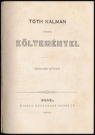 Tóth Kálmán: Tóth Kálmán összes Költeményei I-II. Kötet. (Egyben.) Pest, 1860, Heckenast Gusztáv,(Landerer és Heckenast- - Zonder Classificatie