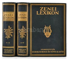 Zenei Lexikon. A Zenetörténet és Zenetudomány Enciklopédiája I-II. Kötet (teljes) Szerk. Szabolcsi Bence és Tóth Aladár. - Non Classificati