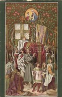 * 11 Db Régi Művészlap M. Schwind, P. Thumann, F. Pauwels Alkotásaival Luther Reformációjáról és Szent Erzsébetről / 11  - Unclassified