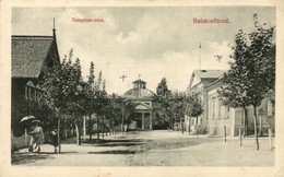 T2/T3 Balatonfüred, Templom Utca, Kiadja Hordós Ferencz (EK) - Zonder Classificatie