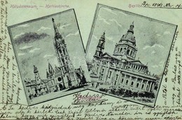 * T2/T3 1898 Budapest, Mátyás Templom, Bazilika (EK) - Zonder Classificatie