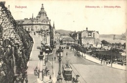 T2/T3 Budapest I. Tabán, Döbrentei Tér, Villamos, Divald Károly (EK) - Non Classificati