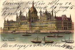 T2 1902 Budapest V. Új Országház, Litho - Zonder Classificatie