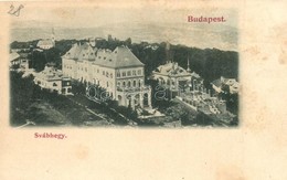 ** T2/T3 Budapest XII. Svábhegy, Nagy Szálloda, Villa (fl) - Zonder Classificatie