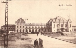 T2/T3 Arad, Új Indóház, Vasútállomás, építési Terület / Bahnhof / Railway Station, Construction Site (EK) - Non Classificati