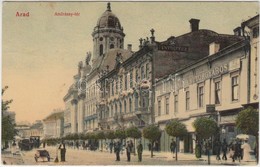 * T3 Arad, Andrássy Tér, Steigerwald A. Bútorgyáros üzlete, Ravasz Imre Fényképész, Morgenstern Gyula Fogászata, Hegedűs - Ohne Zuordnung