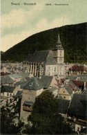 T2 Brassó, Kronstadt, Brasov; Látkép Templommal, Kiadja Benkő Ignác / Panorma View With Church - Zonder Classificatie